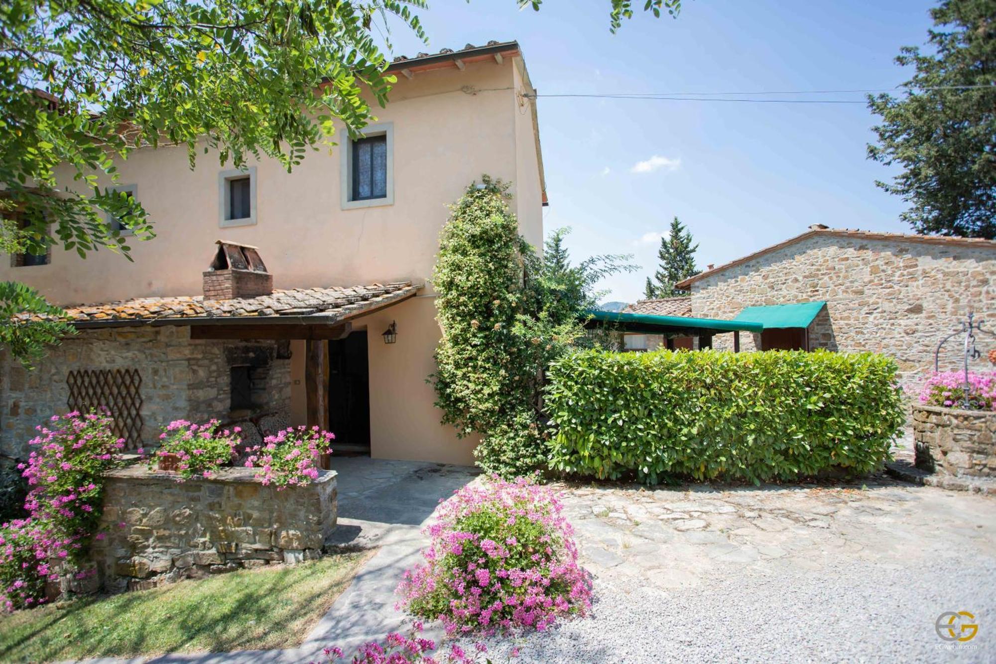 Terre Di Melazzano - Le Case Di Patrizia Greve in Chianti Luaran gambar